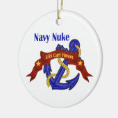 Navy Nuke USS Carl Vinson Keramisch Ornament (Links)