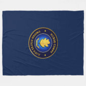 NAVY NURSE CORP FLEECE BLANKET (Voorkant (Horizontaal))