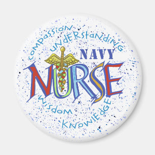 Navy Nurse Motto Magneet