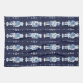 Navy Nutkraker Kitchen Towel Theedoek (Horizontaal)