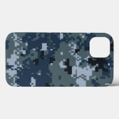 Navy NWU Camouflage Case-Mate iPhone Case (Achterkant (horizontaal))