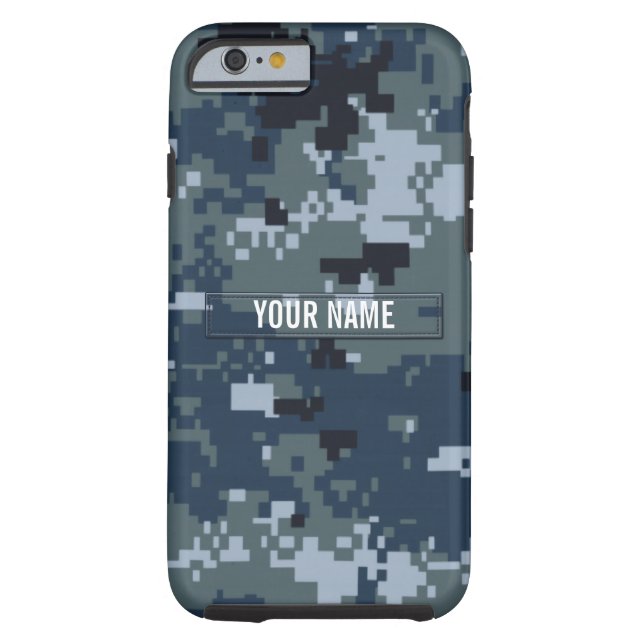 Navy NWU Camouflage  Case-Mate iPhone Case (Achterkant)
