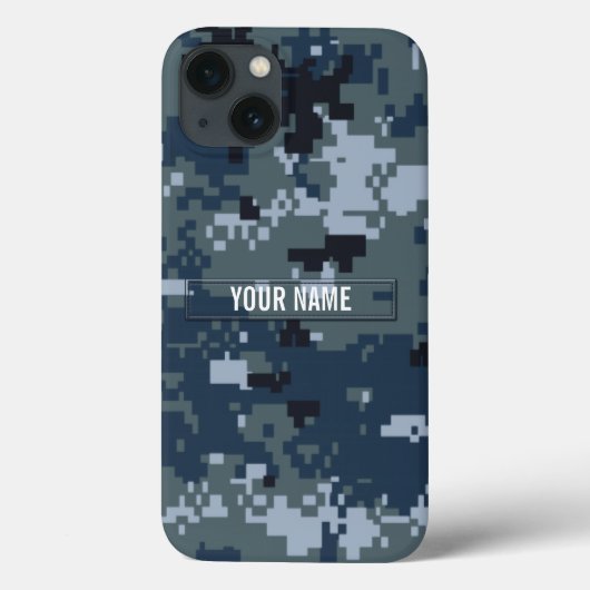 Navy NWU Camouflage Case-Mate iPhone Case (Achterkant)