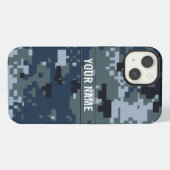 Navy NWU Camouflage iPhone Hoesje (Achterkant horizontaal)