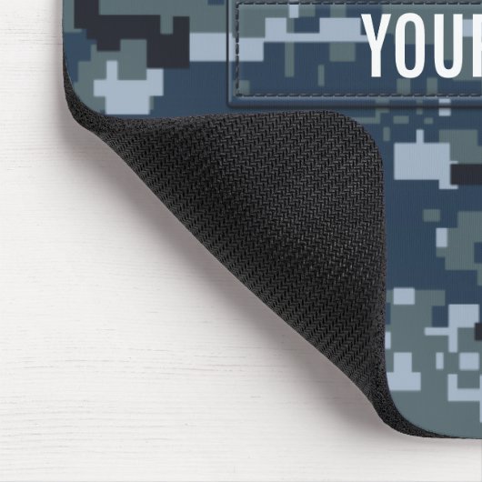 Navy NWU Camouflage Muismat (Hoek)