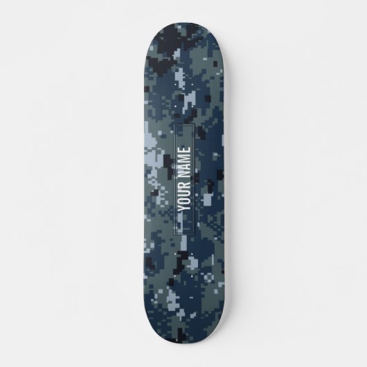 Navy NWU Camouflage  Skateboard (Voorkant)