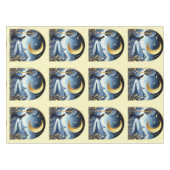 Navy Paashaas in een nachtscène Tafelkleed (Voorkant (Horizontaal))