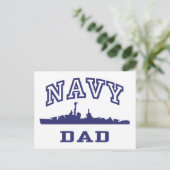 Navy Pap Briefkaart (Staand voorkant)