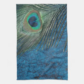 Navy Peacock Theedoek (Verticaal)