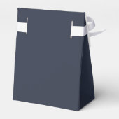 Navy Personalized Favor Box Bedankdoosjes (Achterkant)