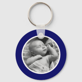 Navy Photo Sleutelhanger