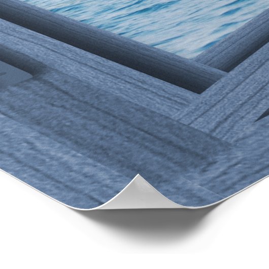 Navy Pier 6 Pane Open Window Poster (Hoek)