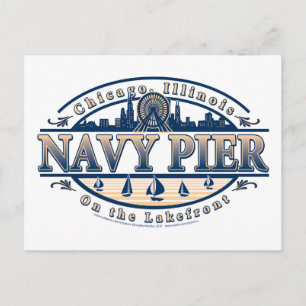 Navy Pier Chicago Briefkaart