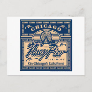Navy Pier Chicago Briefkaart