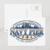Navy Pier Chicago Briefkaart (Voorkant / Achterkant)