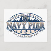 Navy Pier Chicago Briefkaart (Voorkant)