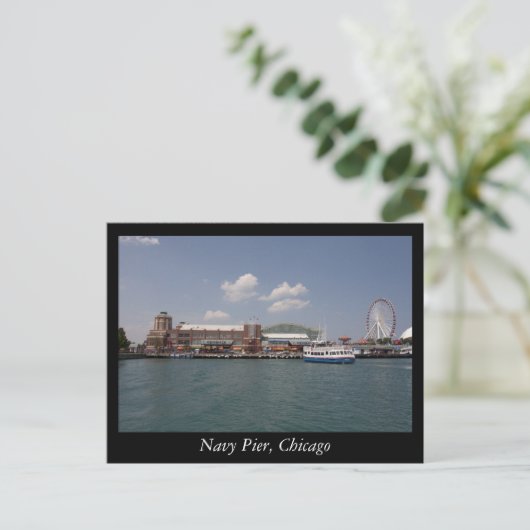Navy Pier, Chicago Briefkaart (Staand voorkant)