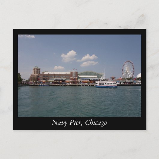 Navy Pier, Chicago Briefkaart (Voorkant)