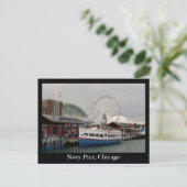 Navy Pier, Chicago Briefkaart (Staand voorkant)