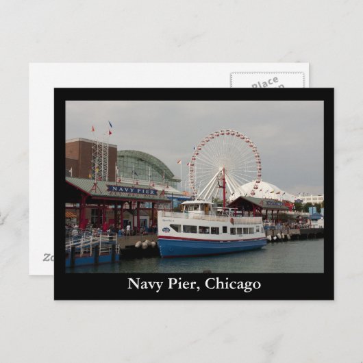 Navy Pier, Chicago Briefkaart (Voorkant / Achterkant)