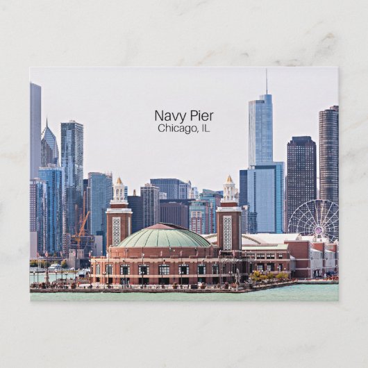 Navy Pier, Chicago, IL Briefkaart (Voorkant)