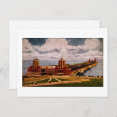 Navy Pier, Chicago, Illinois (ca. 1916-1930) Briefkaart (Voorkant / Achterkant)