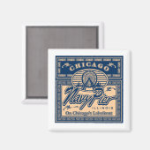 Navy Pier Chicago Magneet (Voorkant / Achterkant)