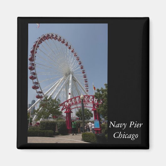 Navy Pier, Chicago Magneet (Voorkant)