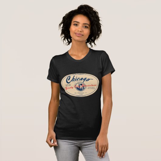 Navy Pier Chicago T-shirt (Voorkant volledig)