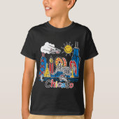 Navy Pier Chicago T-shirt (Voorkant)