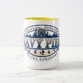 Navy Pier Chicago Tweekleurige Koffiemok (Center)