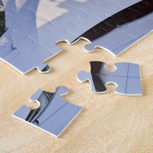 Navy Pier en Downtown Chicago Legpuzzel (Zijkant)