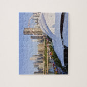 Navy Pier en Downtown Chicago Legpuzzel (Verticaal)