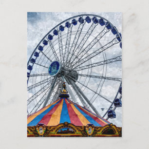 Navy Pier Ferris Wheel Briefkaart