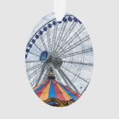 Navy Pier Ferris Wheel Ornament (achterkant)