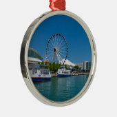 Navy Pier Metalen Ornament (Rechts)
