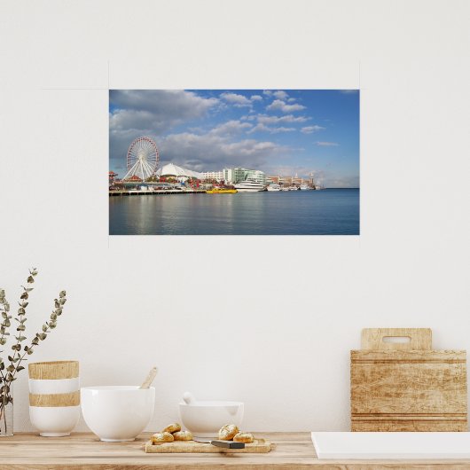 Navy Pier Poster (Keuken)