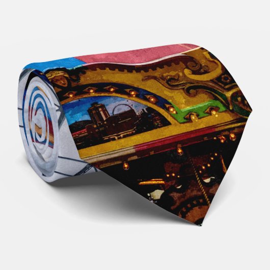 Navy Pier reuzenrad Stropdas (Opgerold)