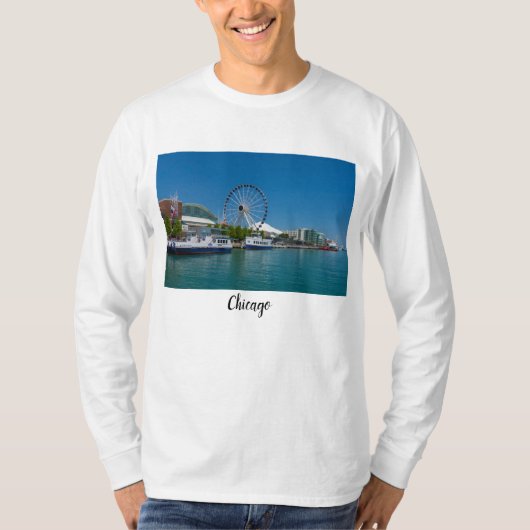 Navy Pier T-shirt (Voorkant)