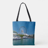 Navy Pier Tote Bag (Achterkant)