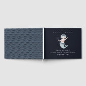 NAVY PINK BLUE MERMAID KINDER EERSTE HOLY COMMUNIO GASTENBOEK (Volledig)