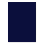 Navy Pioen Eenvoudige Tafelnummers Kaart (Achterkant)