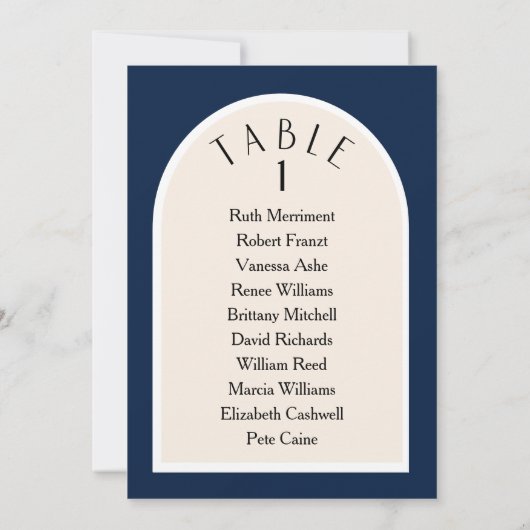 Navy plan modern samengesteld tafelnummer (Achterkant)
