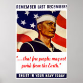 Navy Poster (Voorkant)