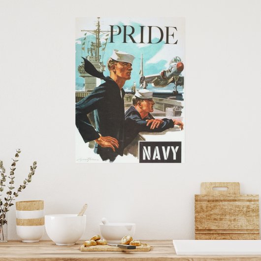 Navy Pride Poster (Keuken)