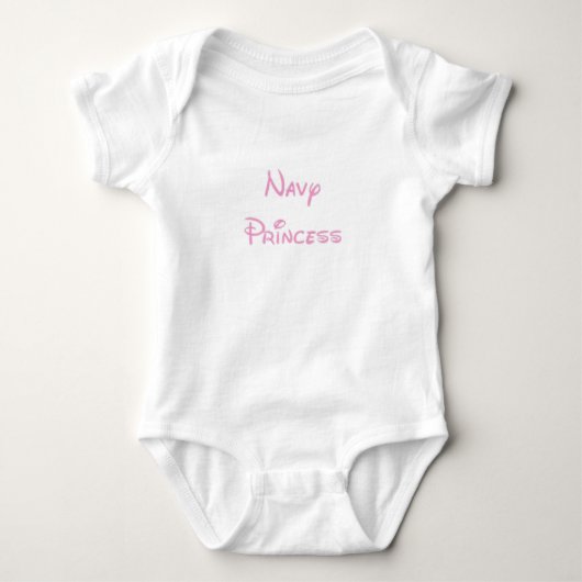 Navy Princess Romper (Voorkant)