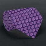 Navy  Purple Exquisite Pattern Tie Stropdas<br><div class="desc">Navy Purple Exquisite Pattern Tie Krawatte</div>