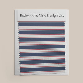 Navy, Red Cream en Summer Stripe Stof