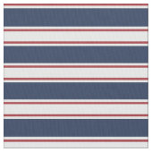 Navy, Red Cream en Summer Stripe Stof (Close Up)