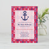 Navy Retirement Kaart (Staand voorkant)